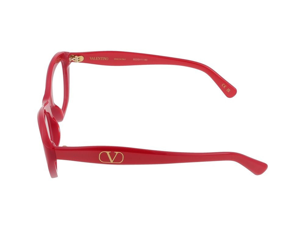 Valentino Red Vg0012o Recycled Acetate Cat-Eye Glasses