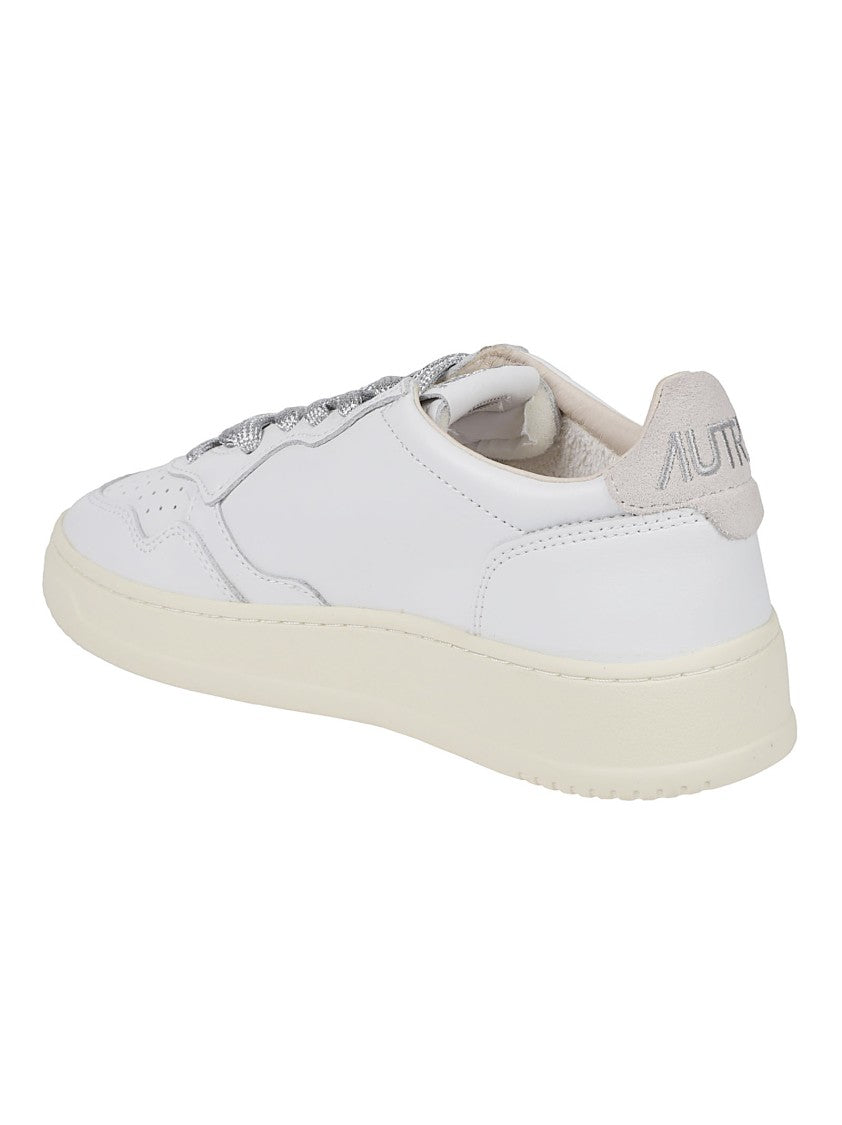 Autry Medalist Low Calf Leather Suede Sneakers