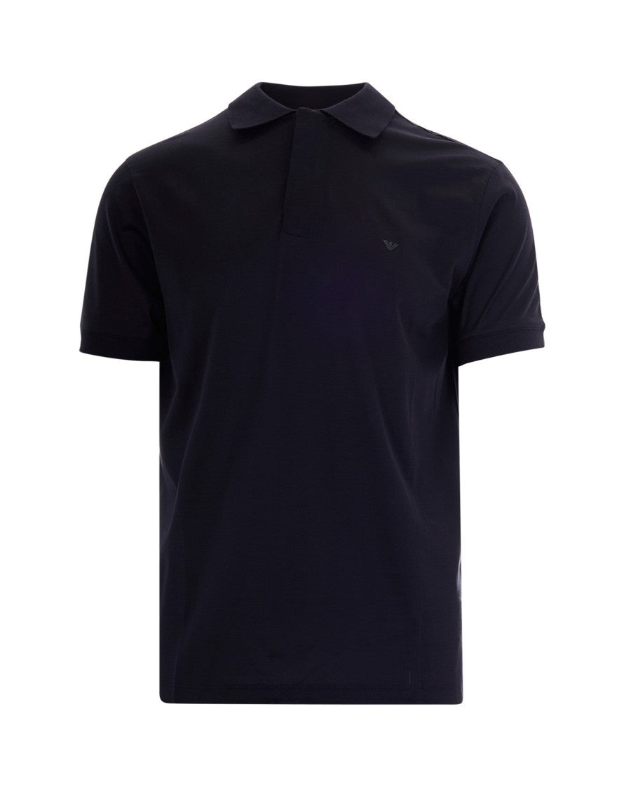 Emporio Armani Blue Navy Travel Essential Polo