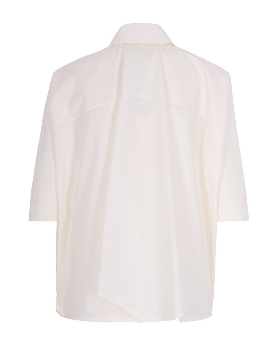 Mm6 By Maison Margiela Oversized Poplin Shirt
