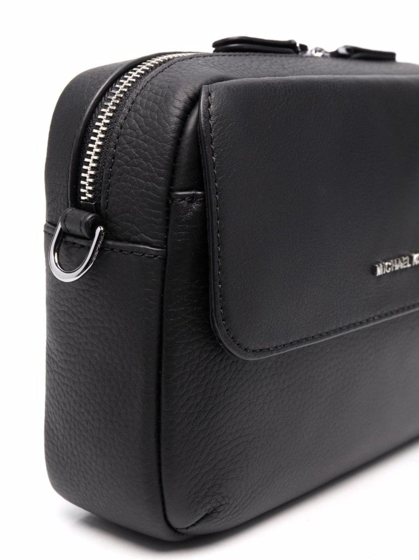 Michael Kors Textured Cow Leather Messenger Bag