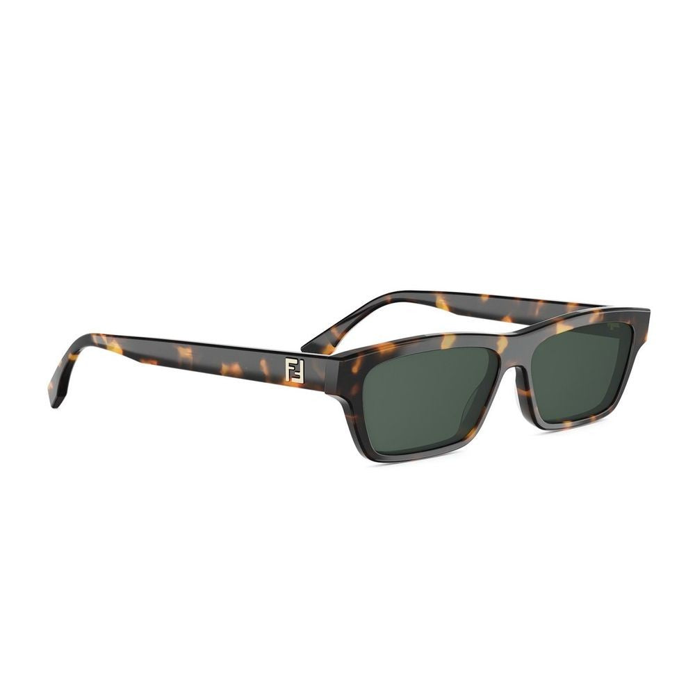 Fendi Fe40199i Ff Squared Havana Glasses