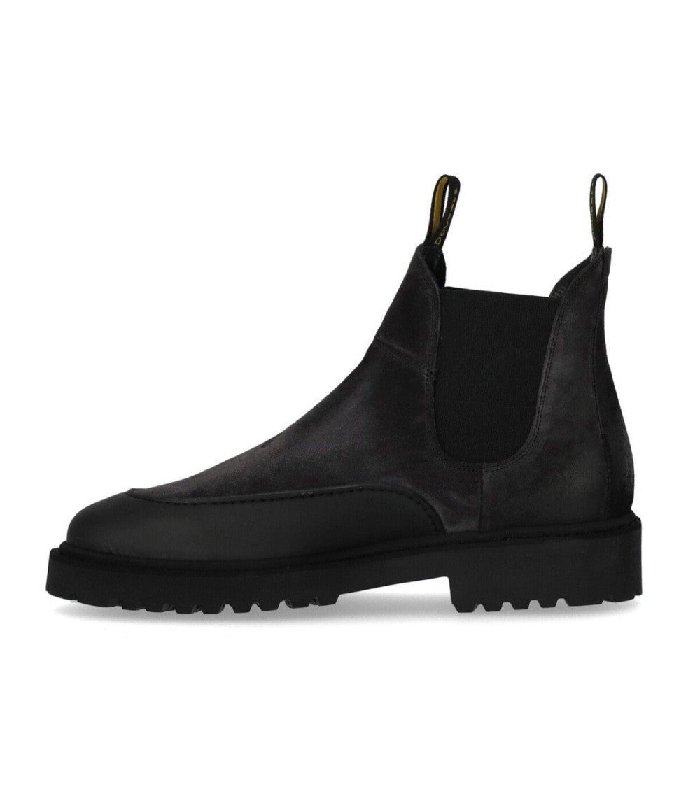 Doucal's Hummel Anthracite Grey Chelsea Boot