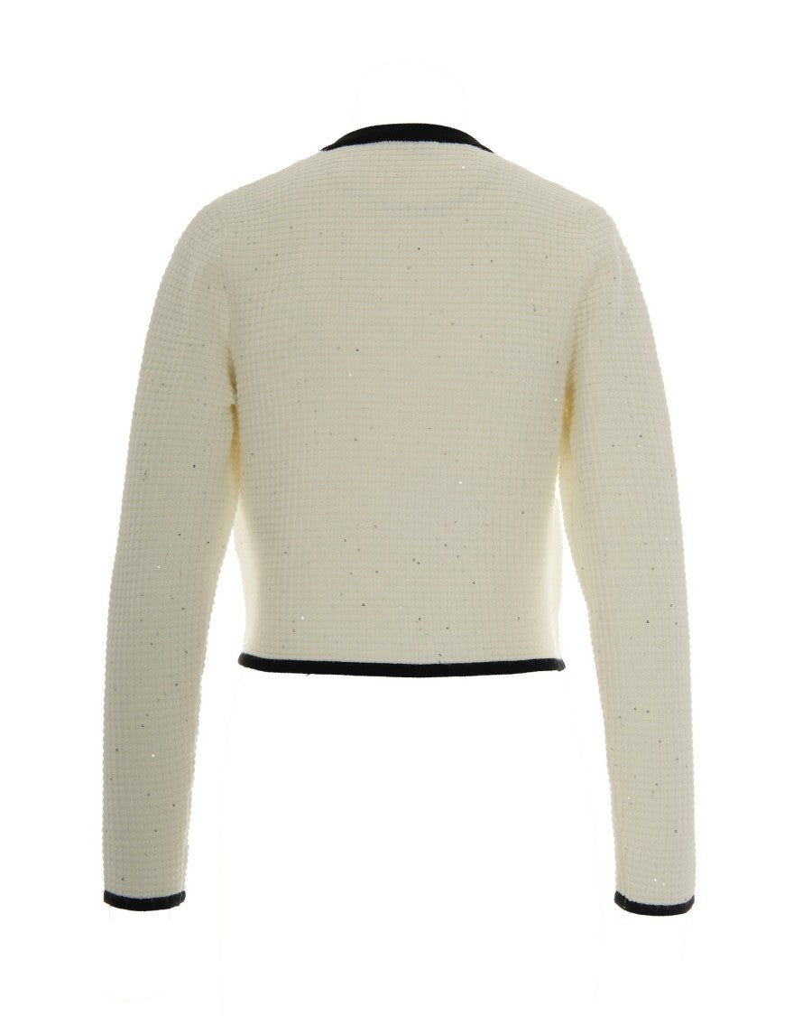 Liu Jo Milk/Black Lurex Jacket