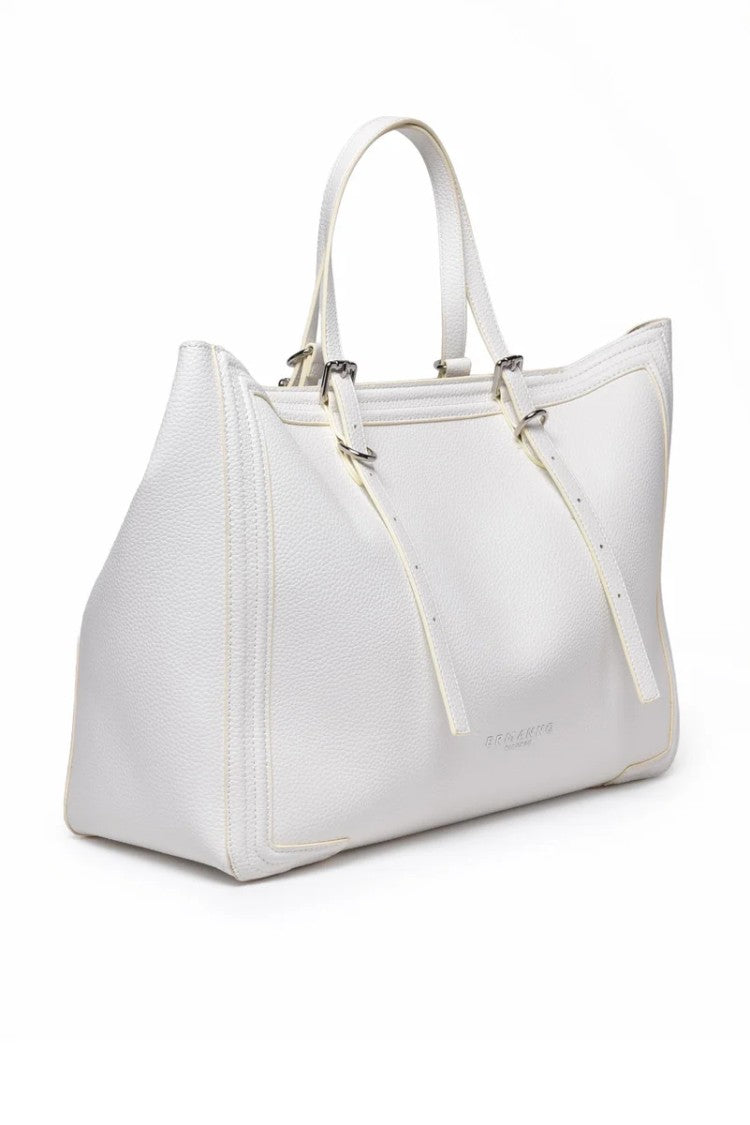 Ermanno Firenze Giovanna Tote Bag - White