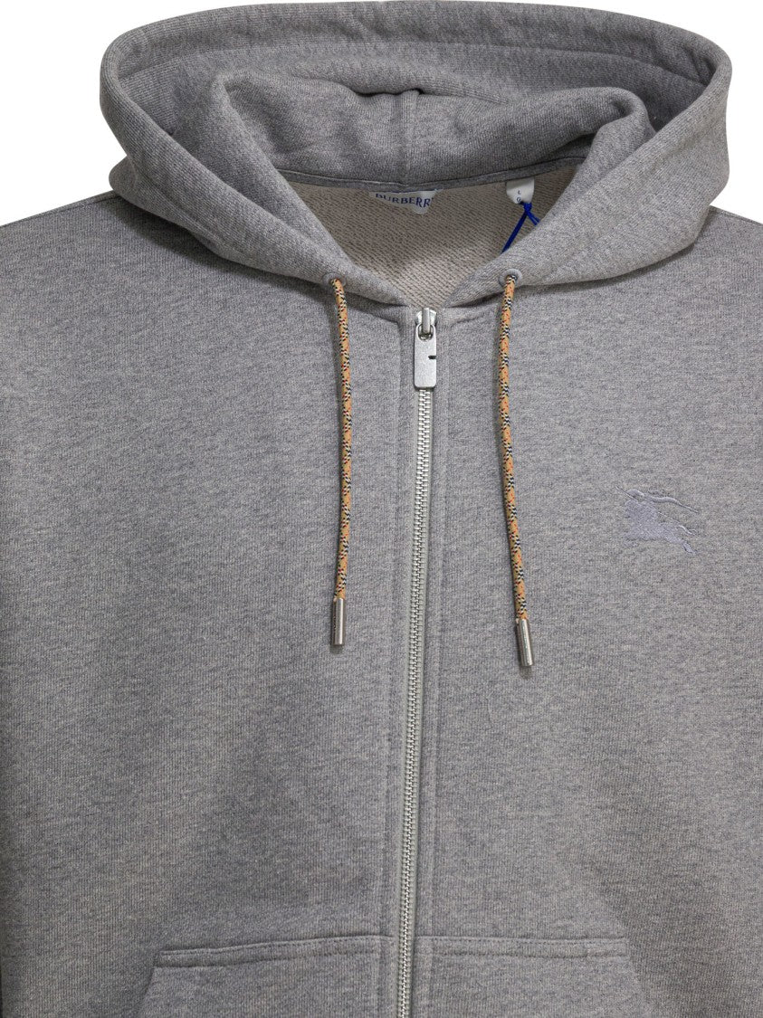 Burberry "Check" Zipper Sweatshirt