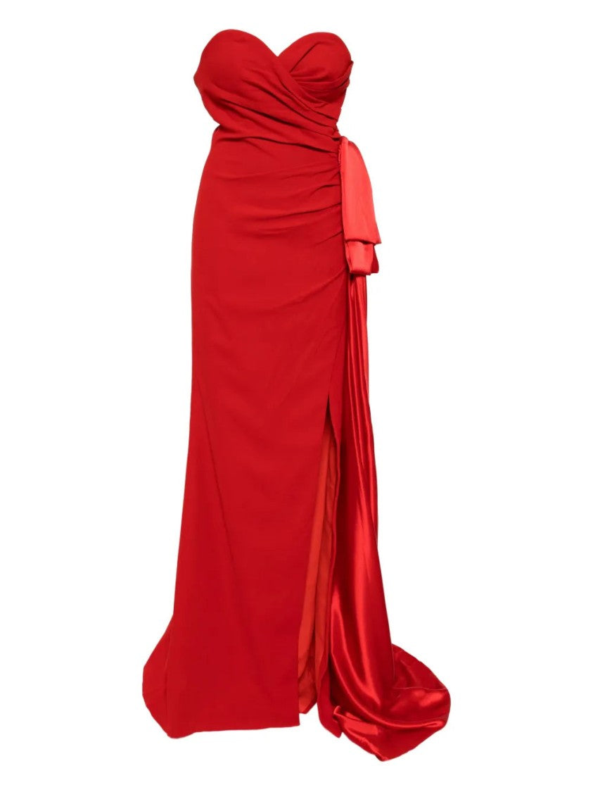 Saiid Kobeisy Strapless Long Dress