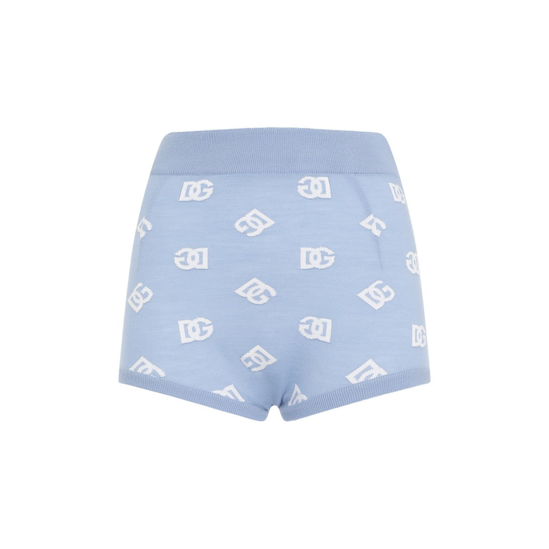 Dolce & Gabbana Blue Wool Shorts