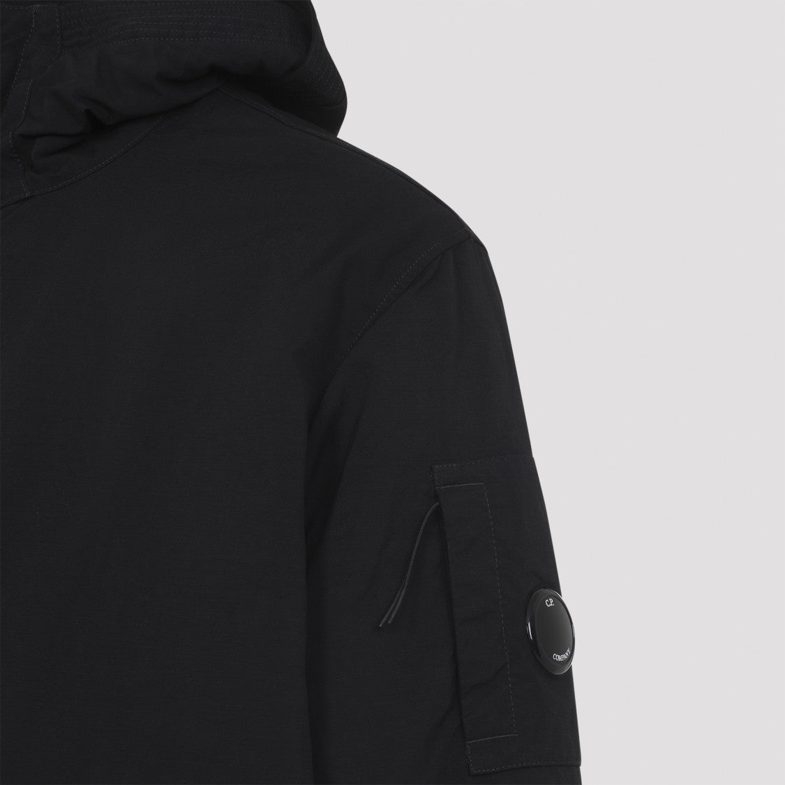 C.P. Company Knee-Length Hooded Outerwear Jacket