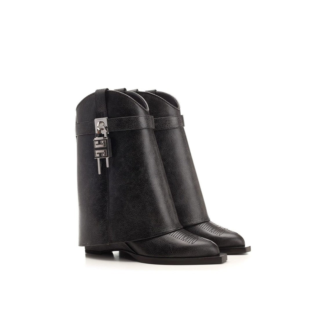 Givenchy Shark Lock Cowboy Boots