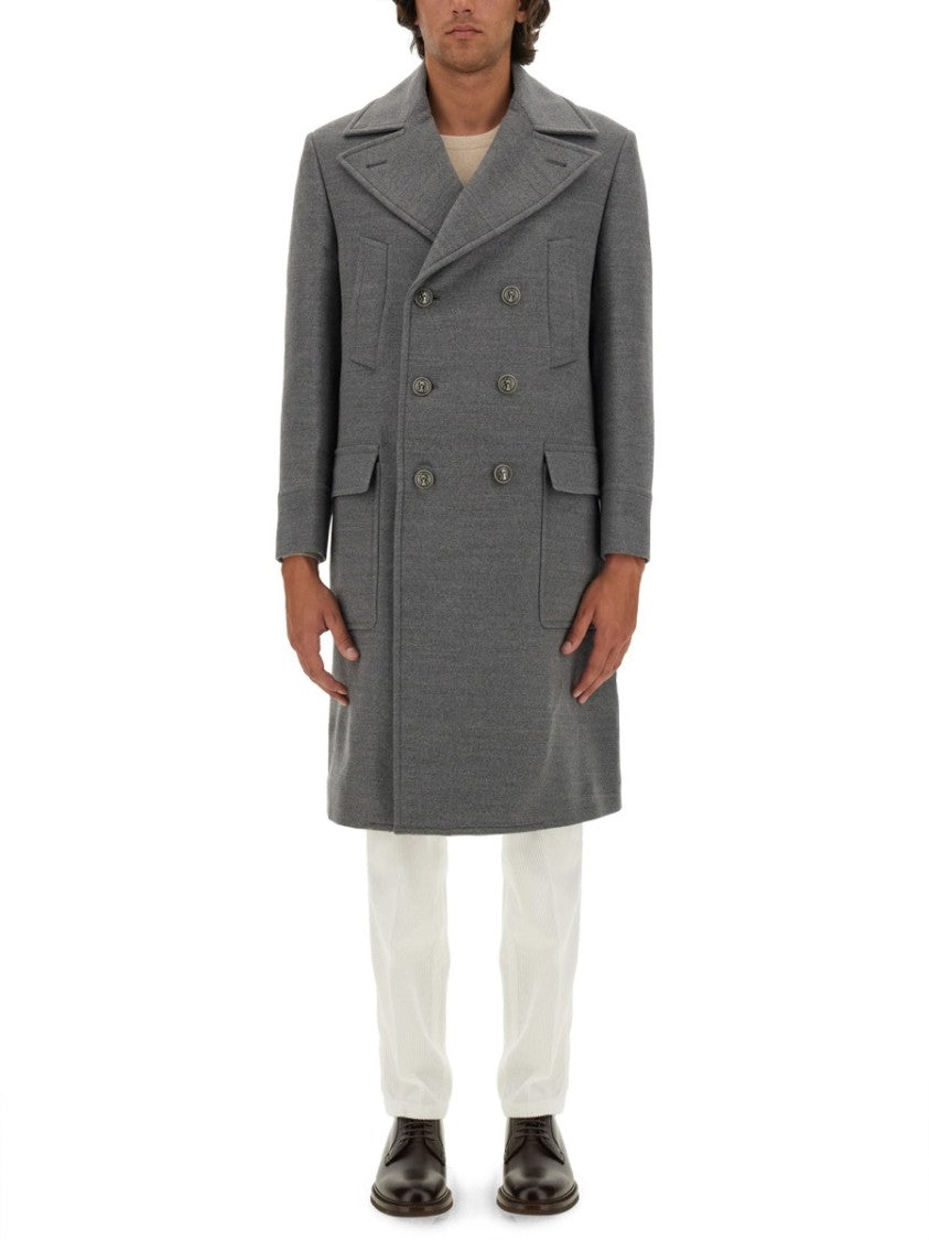 Brunello Cucinelli Double-Breasted Coat