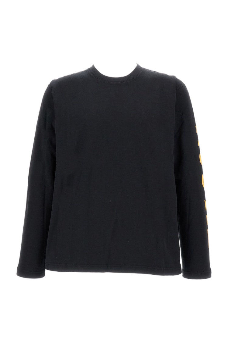 Junya Watanabe Long-Sleeve Crew Neck T-Shirt With Fluorescent Graphic Detail