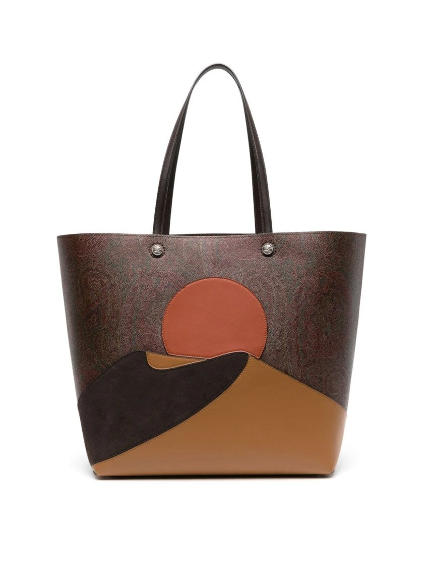 Etro Paisley-Print Essential Maxi Tote Bag