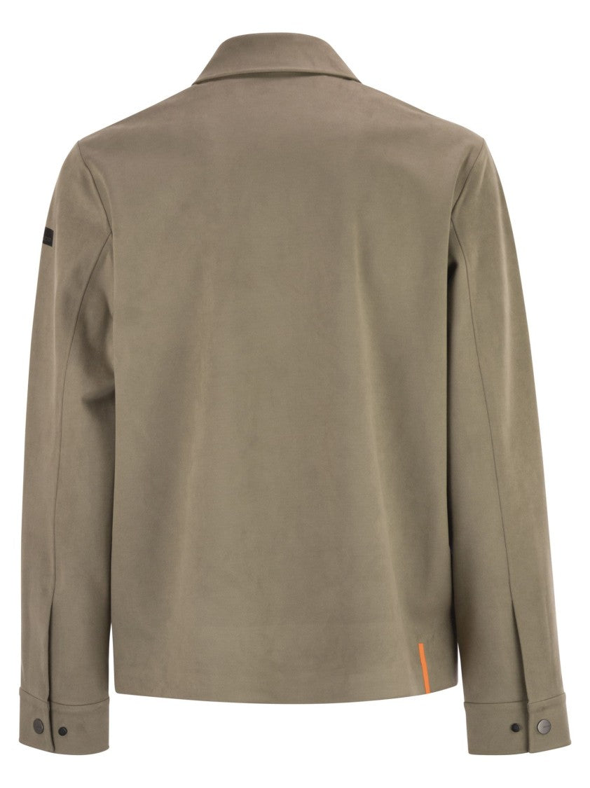 Rrd Eco Suede Jacket With Nubuck Effect