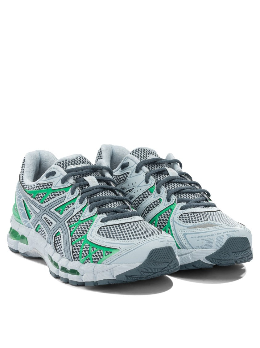Asics Slip-On Sneakers With Breathable Mesh Upper And Supportive Overlays