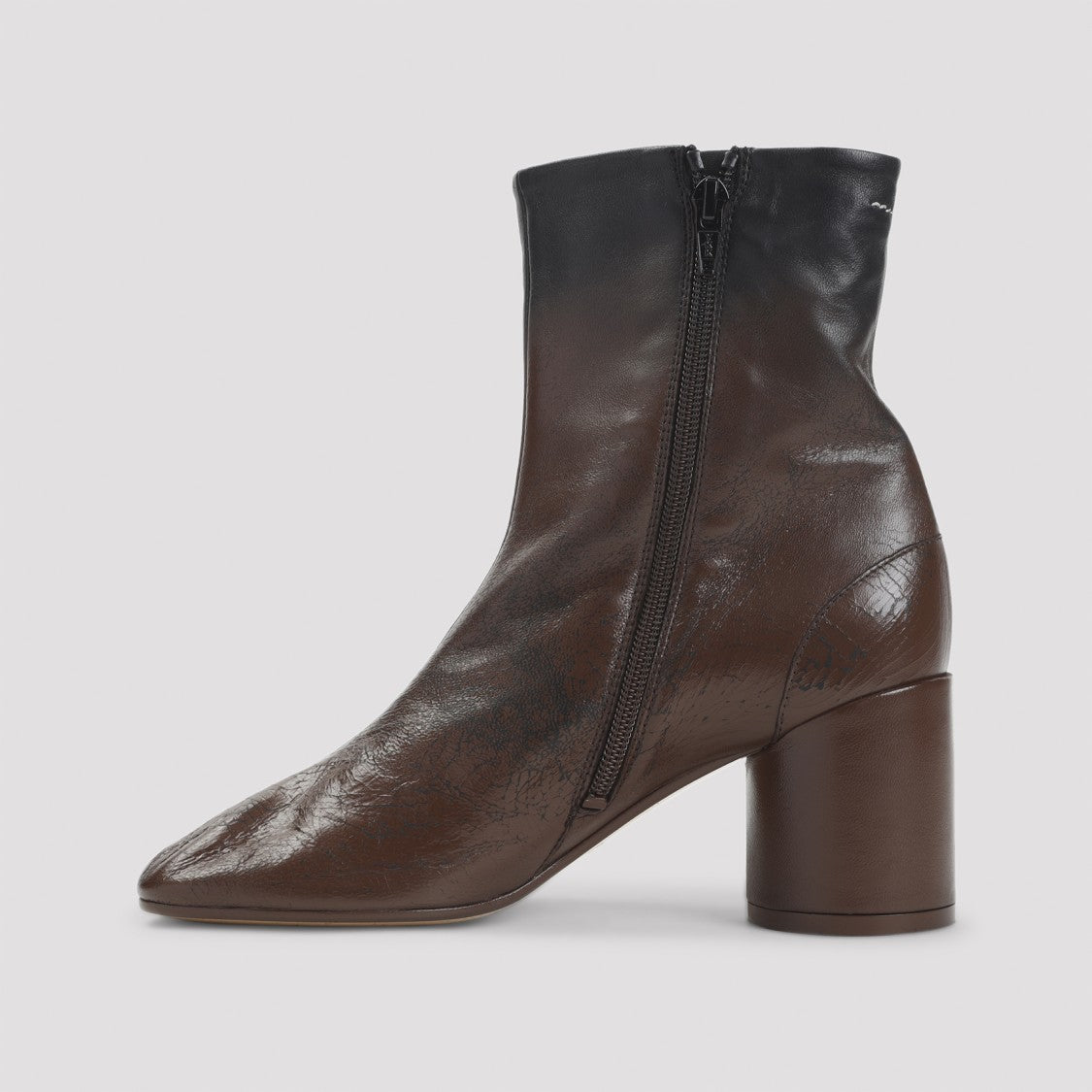 Mm6 By Maison Margiela Ovine Leather Ankle Boots