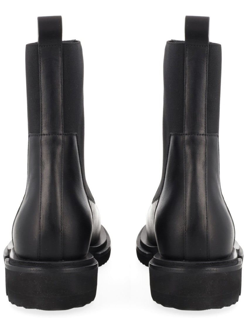 Rick Owens Beatle Gabe Elastic Side Boots