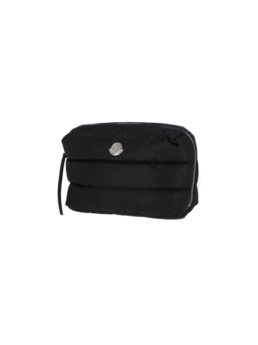 Moncler Black Caradoc Quilted Padded Pouch