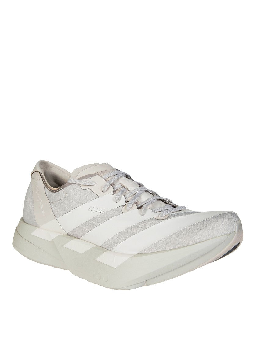 Y-3 White Low Profile Cushioned Sneakers