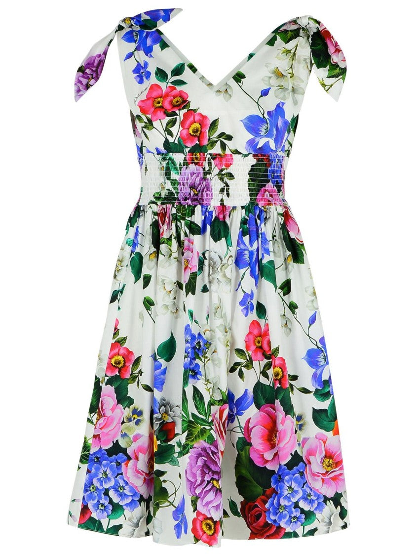 Dolce & Gabbana Multicolor Cotton Dress