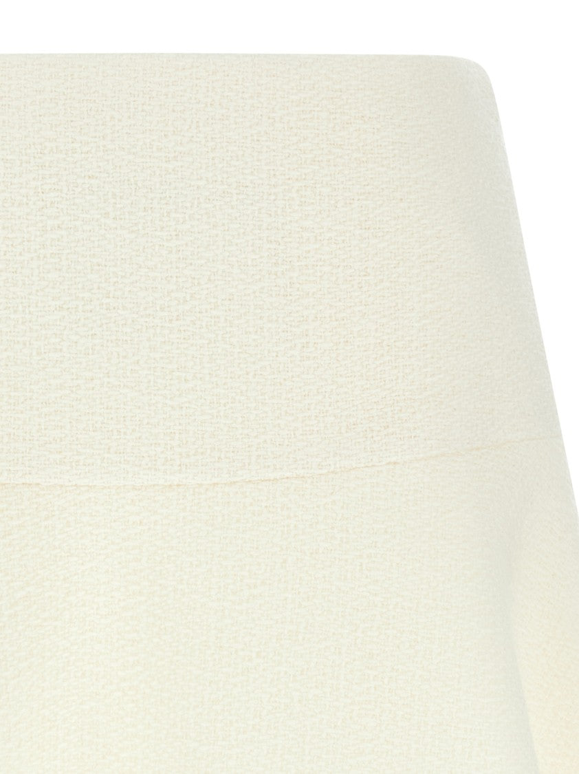 Gucci Flared Bouclé Wool Mini Skirt