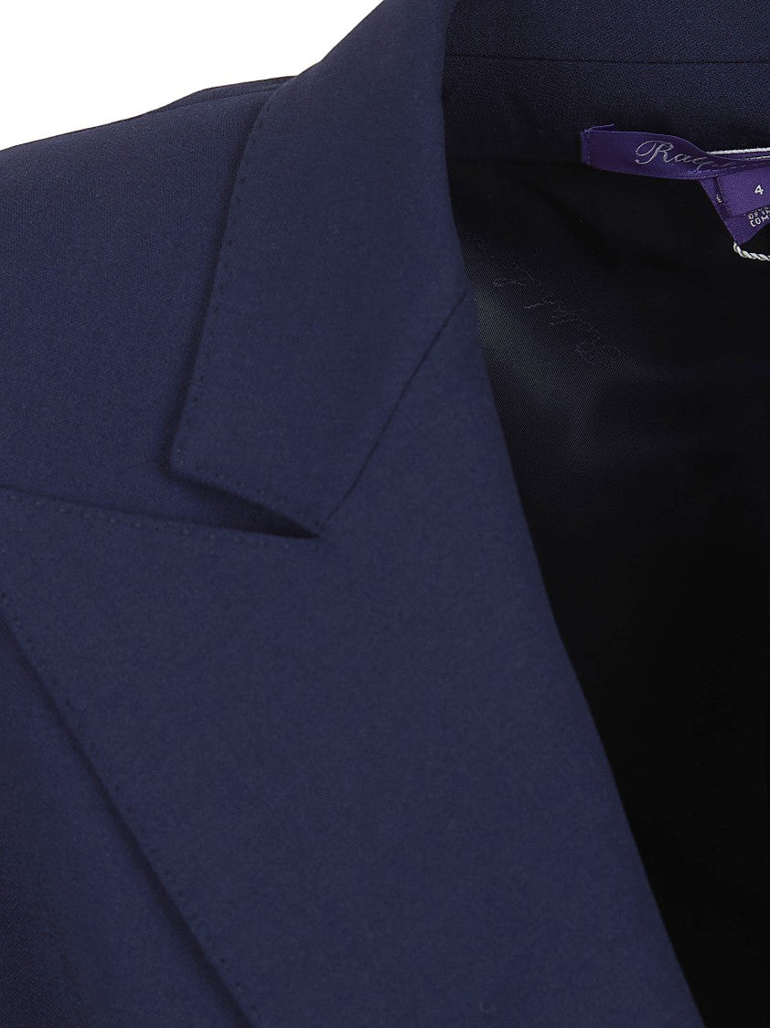 Polo Ralph Lauren Tailored Wool Jacket With Double-Breasted Closure And Peak Lapels