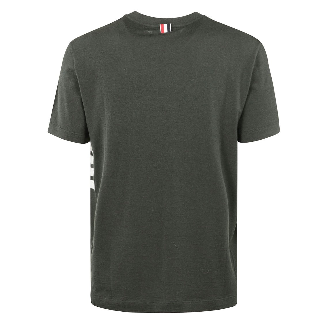 Thom Browne Dark Olive Green Wool T-Shirt