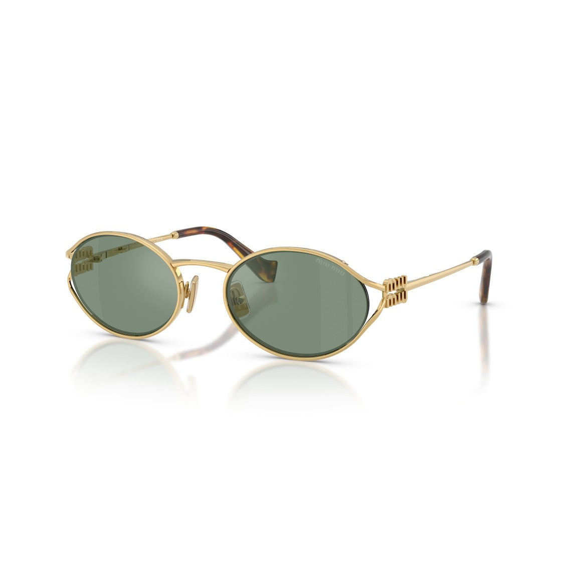 Miu Miu 0Mu 52Ys Oval-Shaped Sunglasses