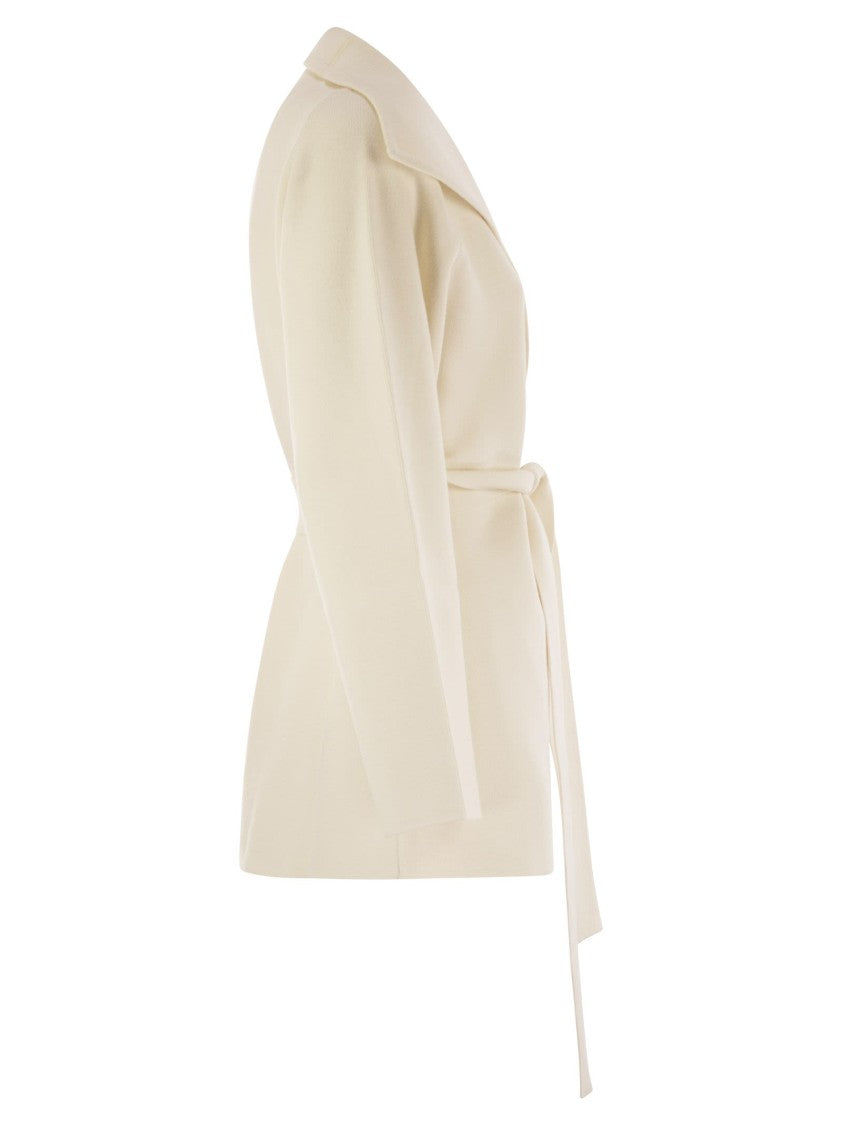 Max Mara Rea - Viscose And Wool Dressing Gown Coat