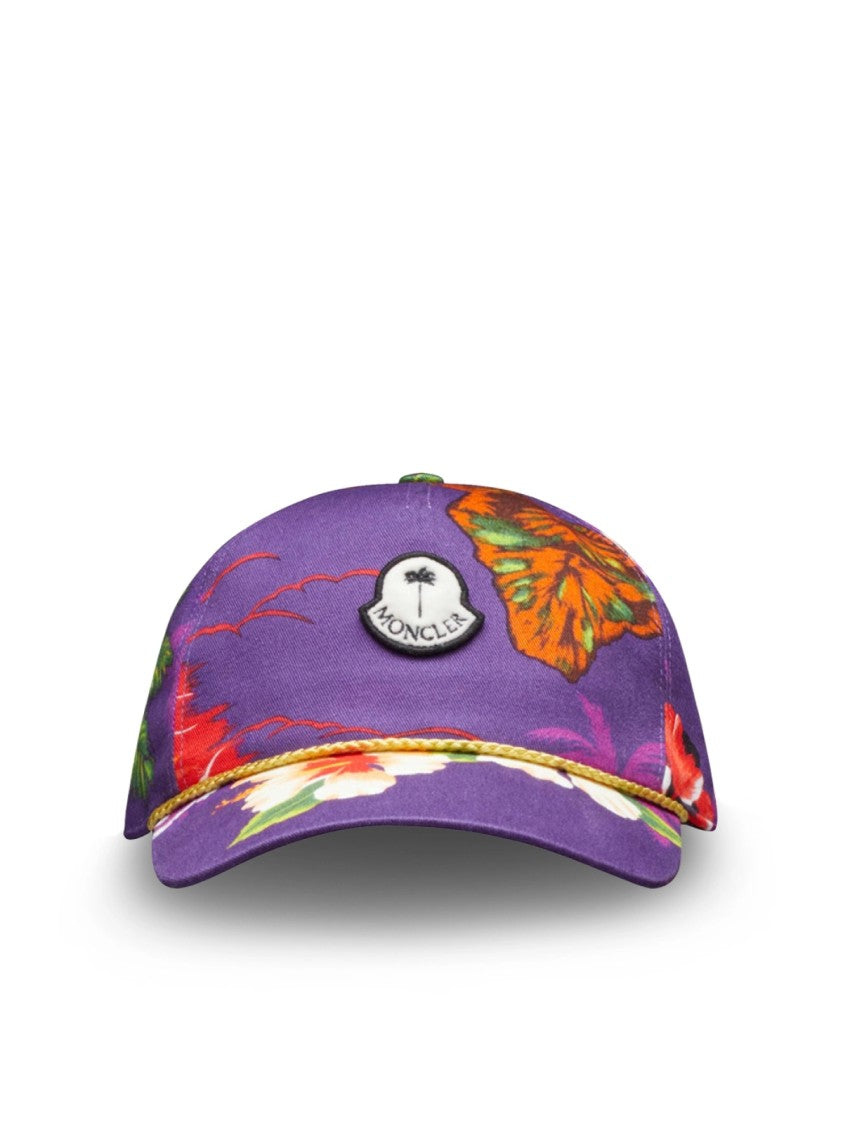 Moncler Moncler X Palm Angels Tropical Motif Baseball Cap