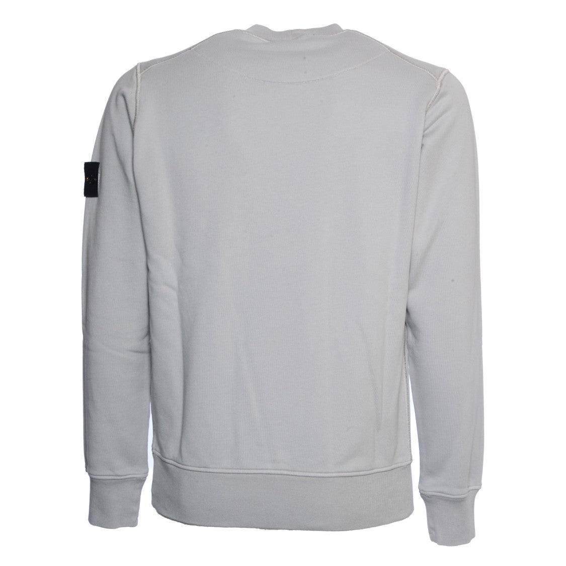 Stone Island Crew Neck Sweatshirt In Organic Cotton Fleece