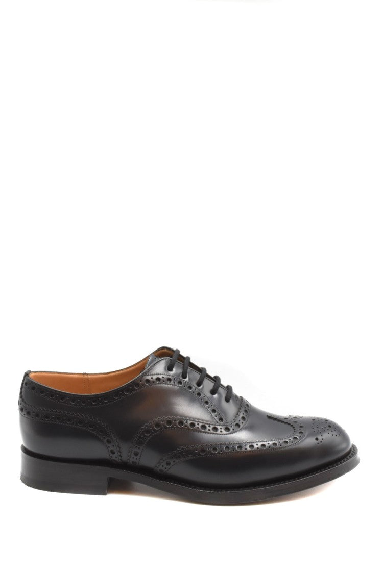 Church's Blue Wingtip Brogue Polished Leather Brogues