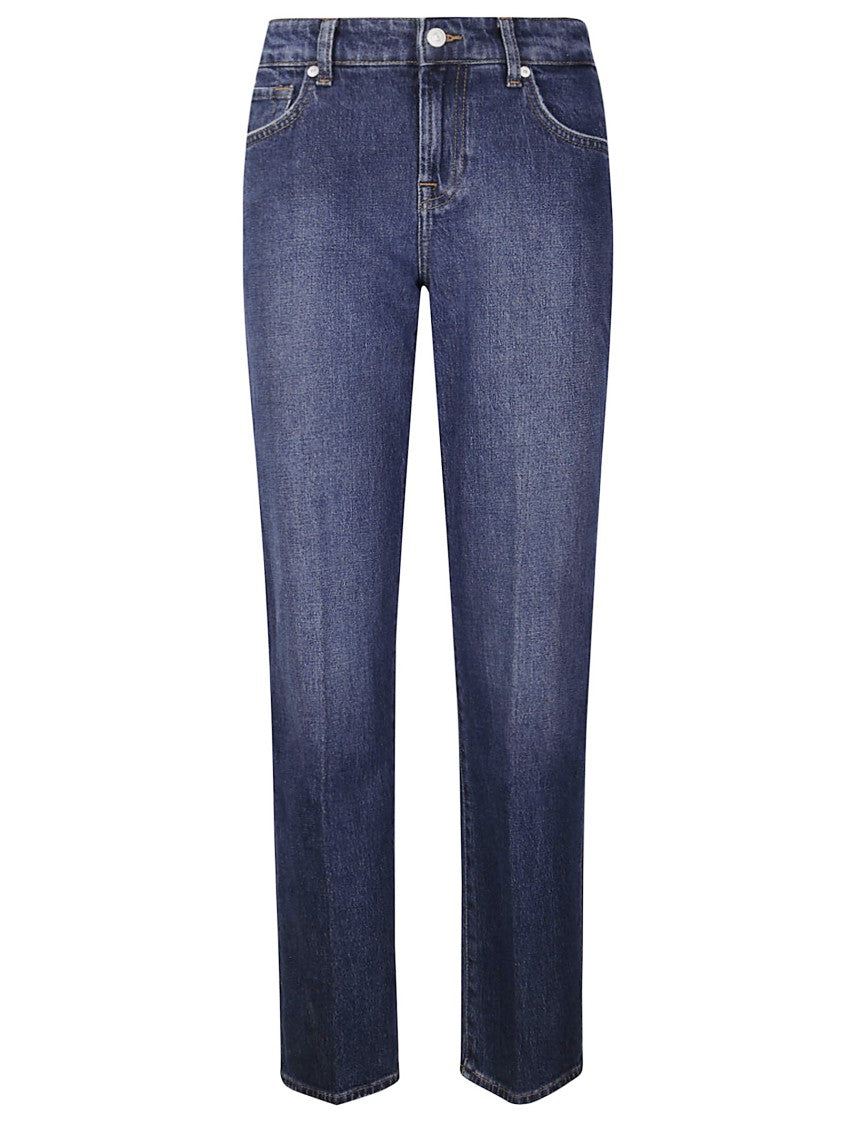 7 For All Mankind Calie Straight Radar Jeans