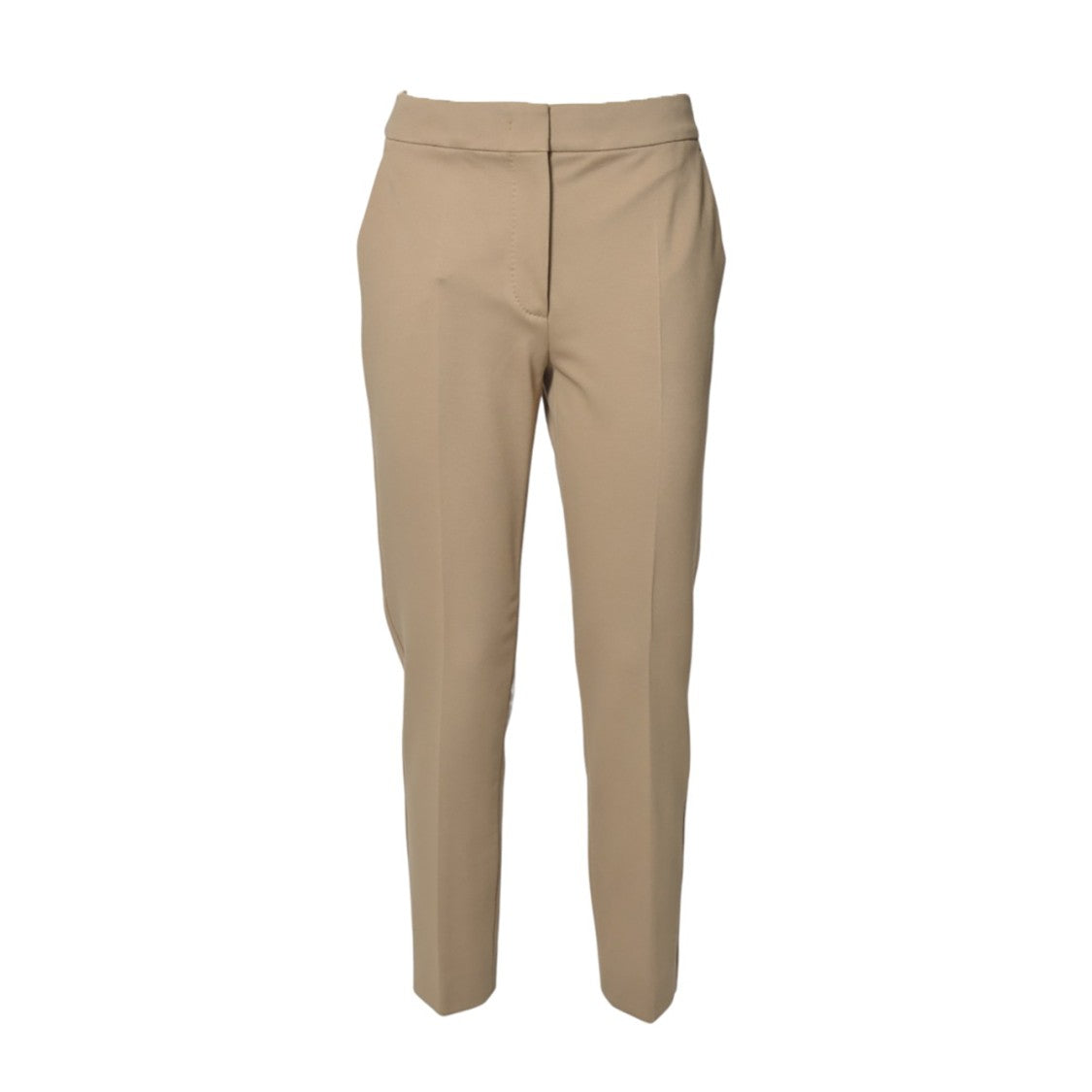 Max Mara Pegno Pants In Camel Viscose Blend
