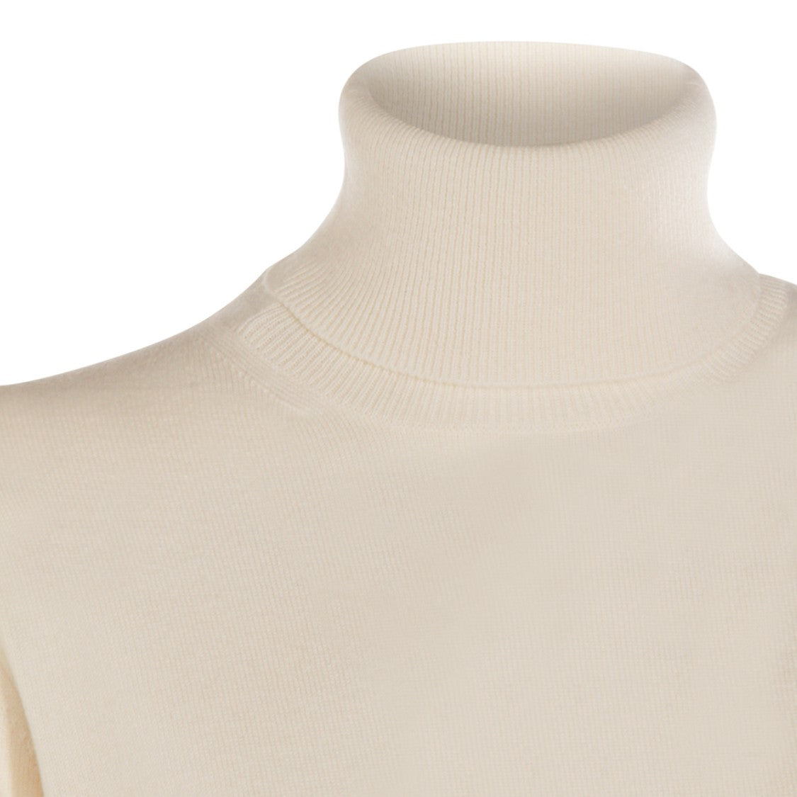 Malo White Cashmere Knitwear