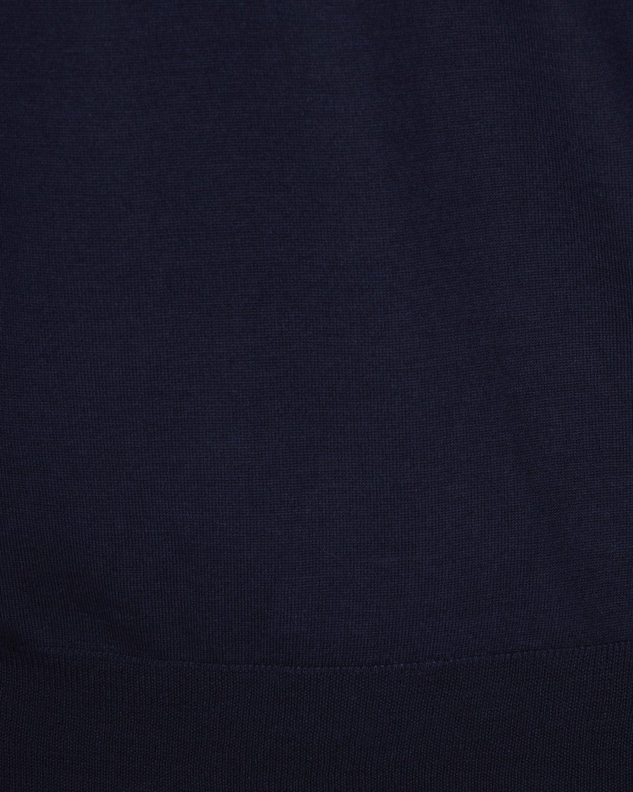 Paolo Pecora Blue Wool Sweater