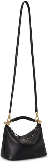 Lauren Ralph Lauren Black Blke Mini Recycled Shoulder Bag