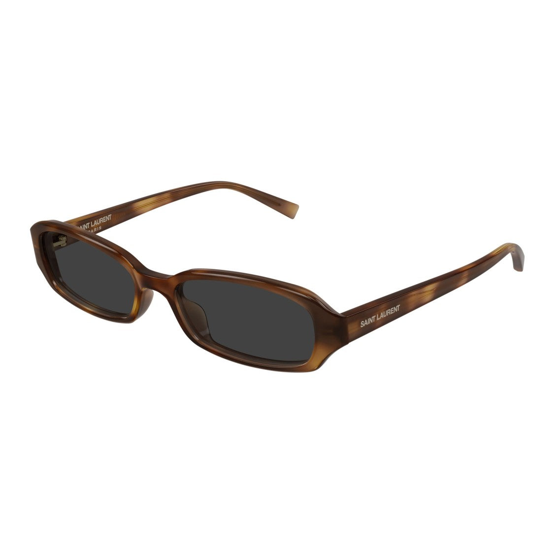 Saint Laurent Sl 872 Erin Tortoiseshell Rectangular Sunglasses