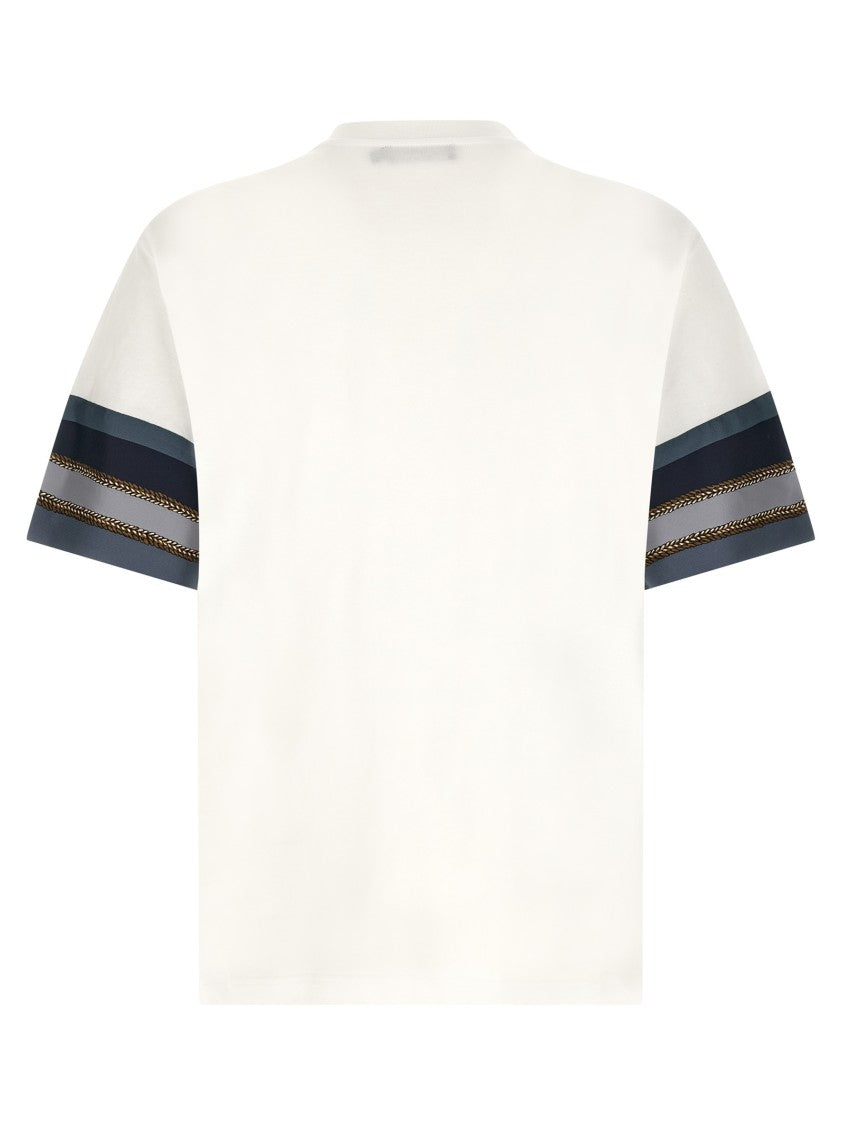 Dolce & Gabbana 'Cargo' Silk Insert T-Shirt