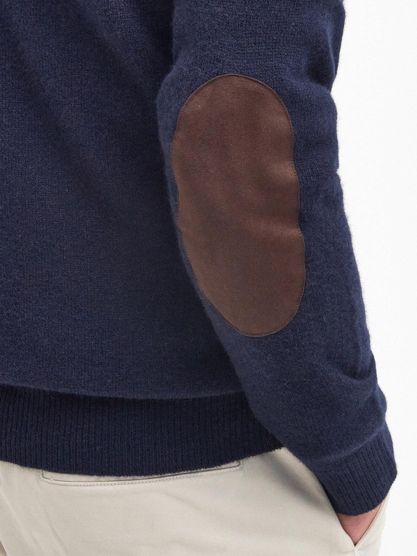 Barbour Essential Patch Half Zip Sweater