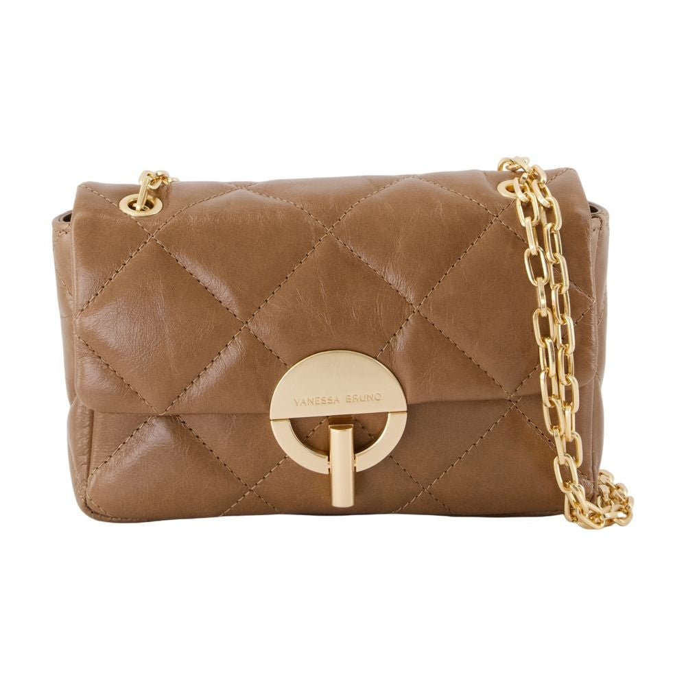 Vanessa Bruno Moon Moyen Crossbody - Leather - Brown