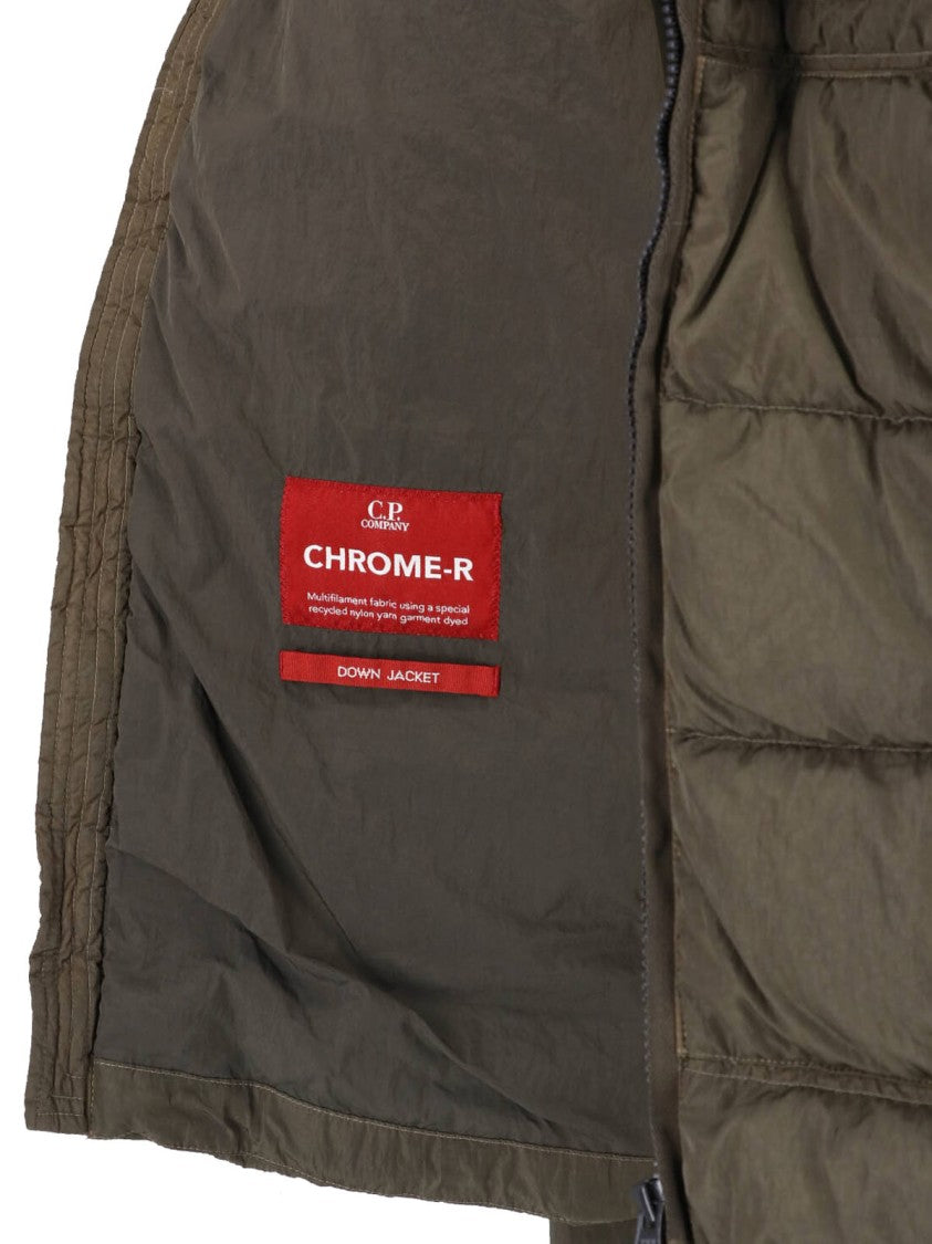 C.P. Company Green Chrome-R Technical Down Jacket