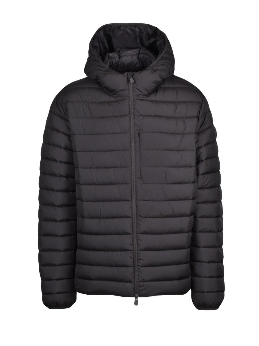 Save The Duck Brown Recycled Polyester Down Jacket
