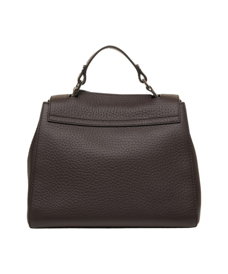Orciani Hammered Leather 'Sveva' Handbag