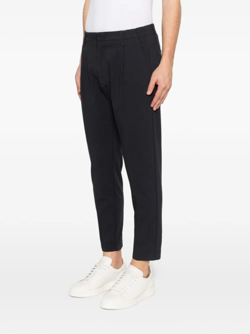 Dondup Ben Tailored Tapered Straight-Leg Pants