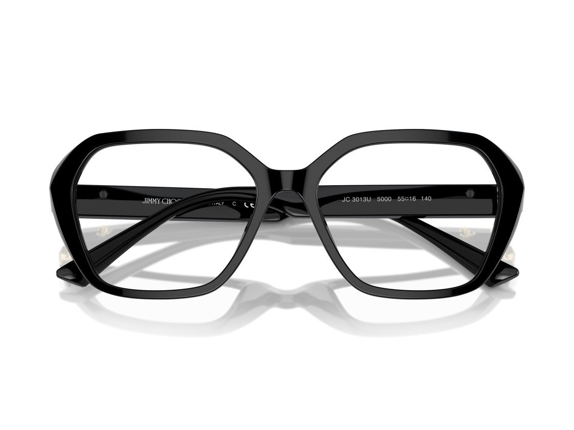 Jimmy Choo 0Jc3013u Oversized Geometric Frame Eyeglasses