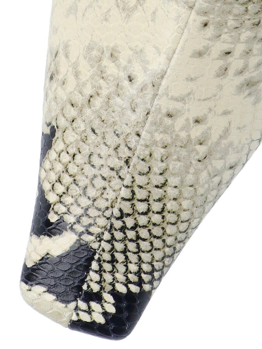 Khaite "Arizona 55" Ankle Boots – Beige