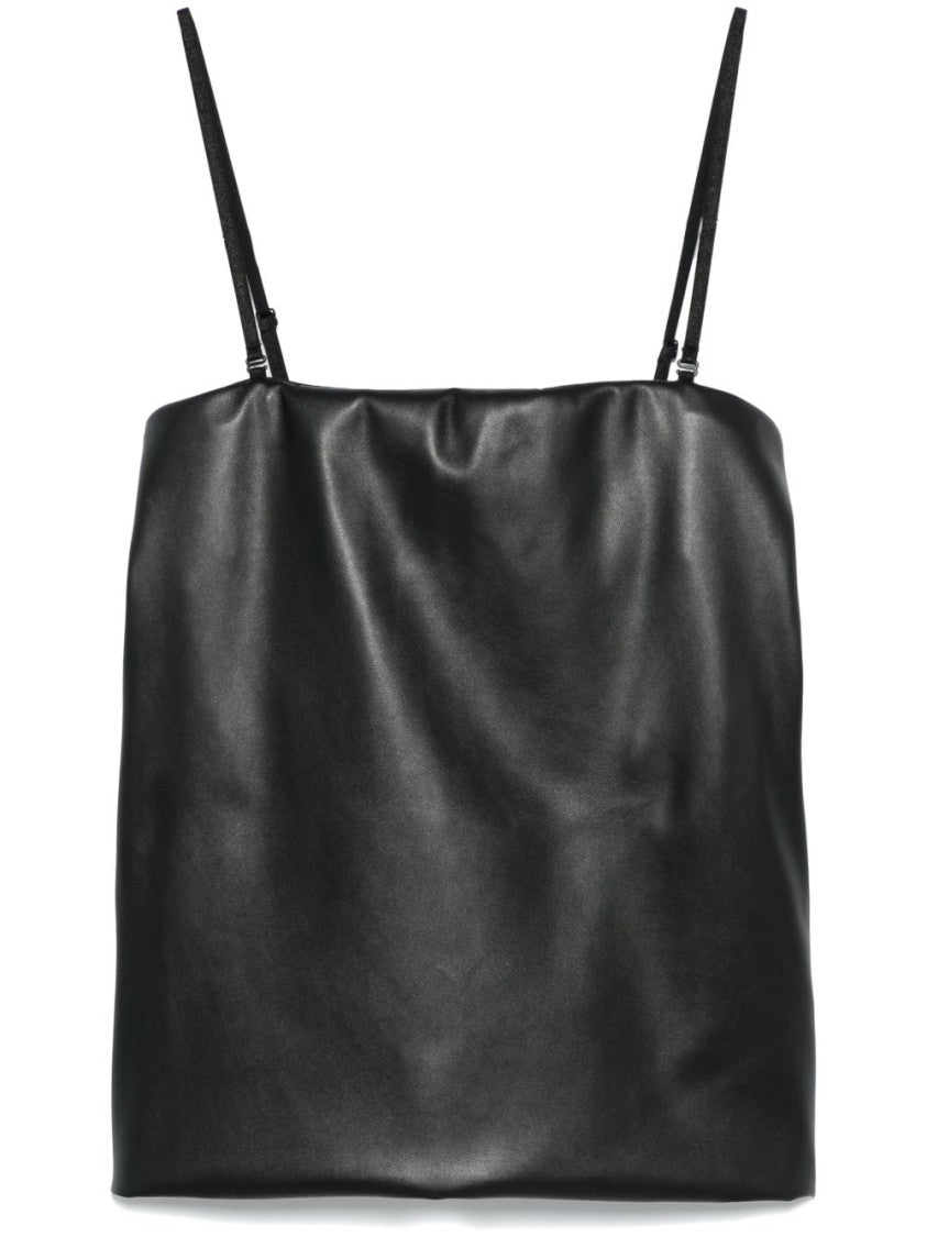 Sportmax Gathered Bandeau Top With V-Back Design