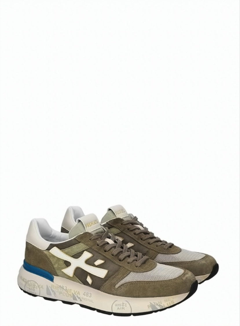 Premiata Mick 8086 Suede Insert Sneakers