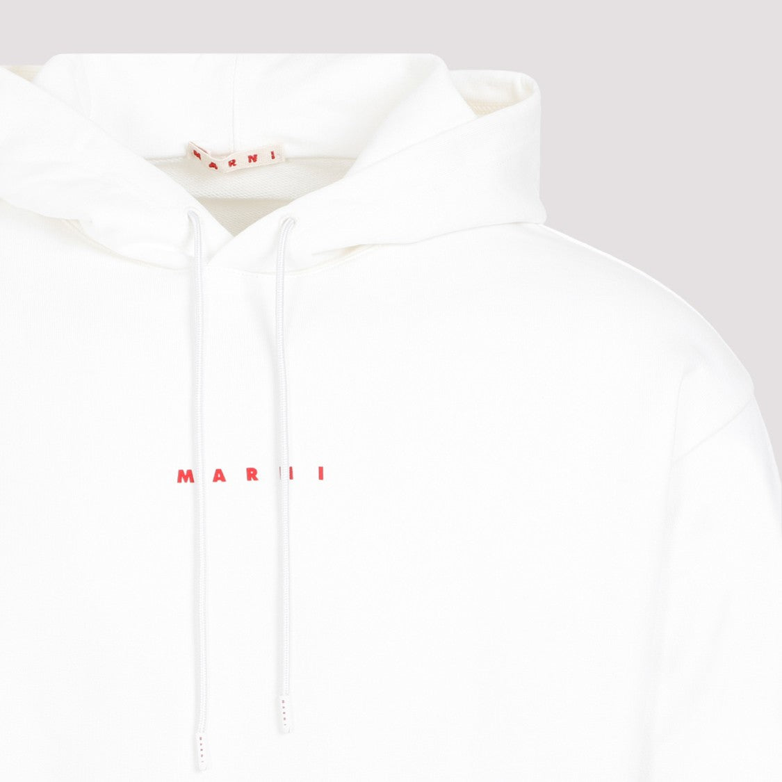 Marni Natural White Cotton Sweatshirt